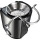 Gorenje centrifugal juicer, 800W, bowl-1.1L, cake-1.5L, whole apple tray, plastic/iron, black (JC805EII)