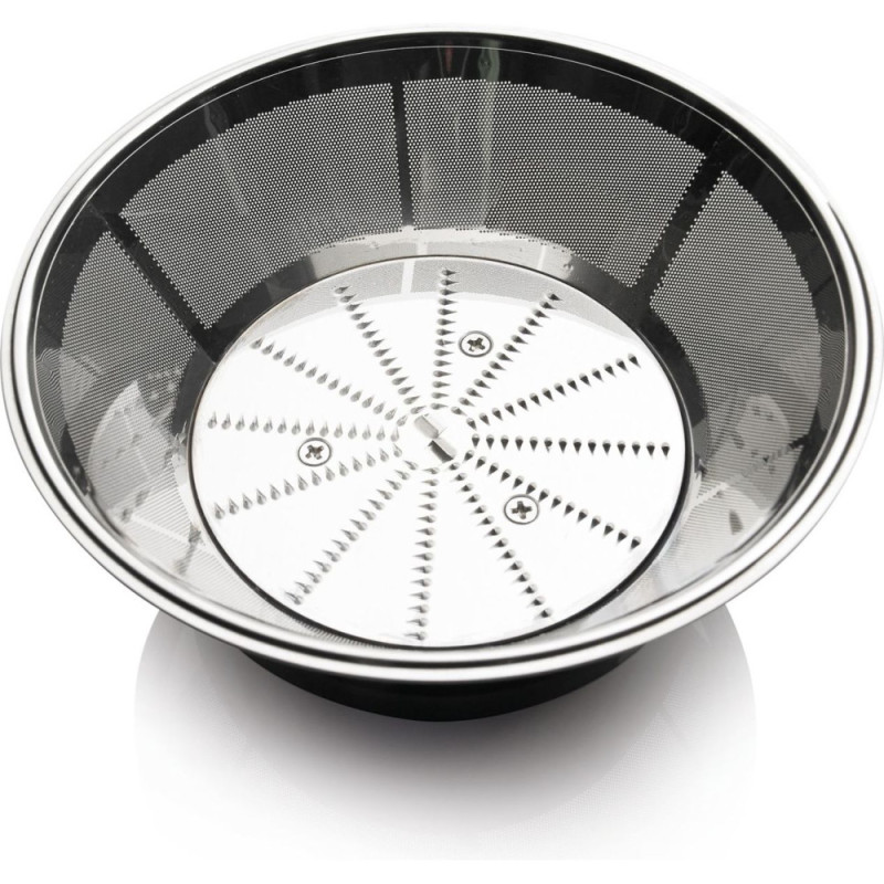 Gorenje centrifugal juicer, 800W, bowl-1.1L, cake-1.5L, whole apple tray, plastic/iron, black (JC805EII)