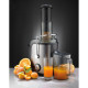 Gorenje centrifugal juicer, 800W, bowl-1.1L, cake-1.5L, whole apple tray, plastic/iron, black (JC805EII)