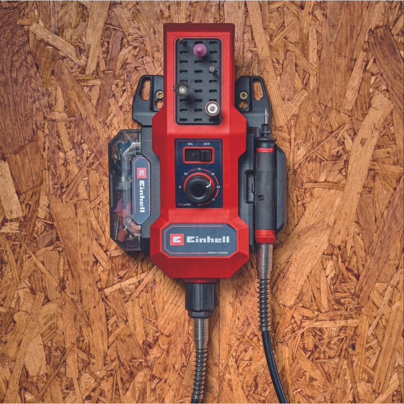 Einhell Cordless engraver TE-MT 18/34 Li-Solo, PXC, 18V, 5000-34000rpm, flexible shaft 92cm, 1.4kg, (without battery and battery) (4419360)