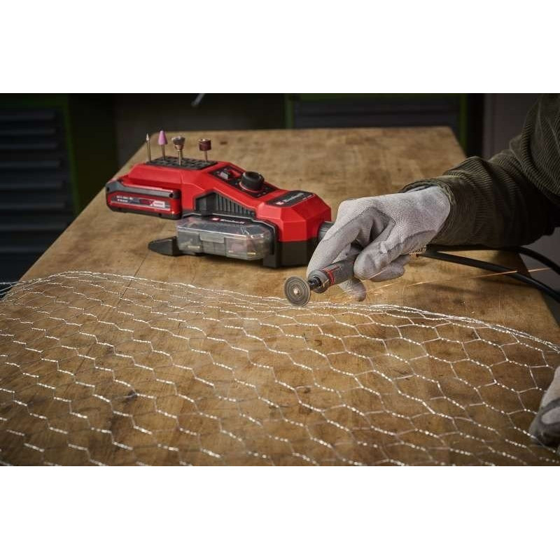 Einhell Cordless engraver TE-MT 18/34 Li-Solo, PXC, 18V, 5000-34000rpm, flexible shaft 92cm, 1.4kg, (without battery and battery) (4419360)
