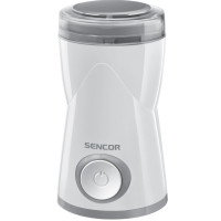 Sencor Кофемолка роторная 150Вт, объем зерен-50г, пластик, белый (SCG1050WH)