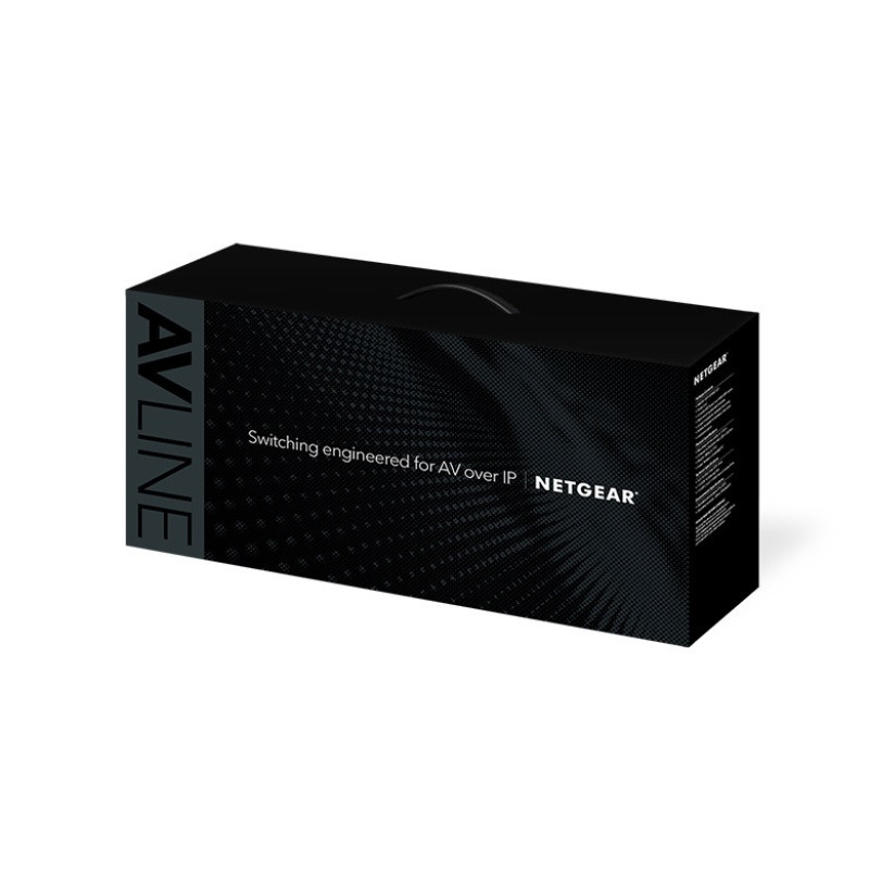 NETGEAR Комутатор M4250-10G2F-POE+ (GSM4212P) 10xGE (8xPoE), 2xSFP, 125Вт, AV Line, Керований L2 (GSM4212P-100EUS)