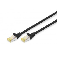 Digitus Патч-корд CAT 6a S-FTP, 0,25м, AWG 26/7 черного цвета (DK-1644-A-0025/BL)
