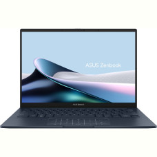 Ноутбук Asus ZenBook 14 OLED UX3405MA-QD869W (90NB11R1-M01H70); 14" FullHD (1920x1080) OLED глянцевый , Intel Core Ultra 7 155H (1.4 - 4.8 ГГц) , RAM 16 ГБ (Max 16 ГБ) , SSD 512 ГБ , Intel Arc Graphics , без ОП , Wi-Fi , BT , веб-камера , Windows 11 Home , US MIL-STD 810H , TPM , металл , 1.22 кг , синий , подсветка клавиатуры