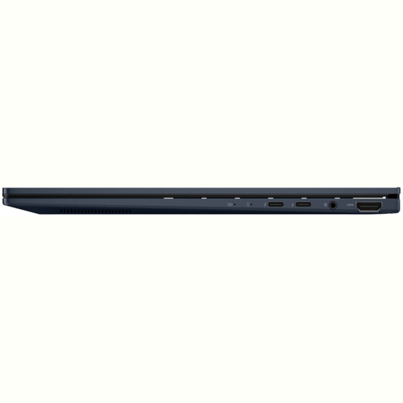 Ноутбук Asus ZenBook 14 OLED UX3405MA-QD869W (90NB11R1-M01H70); 14" FullHD (1920x1080) OLED глянцевый , Intel Core Ultra 7 155H (1.4 - 4.8 ГГц) , RAM 16 ГБ (Max 16 ГБ) , SSD 512 ГБ , Intel Arc Graphics , без ОП , Wi-Fi , BT , веб-камера , Windows 11 Home , US MIL-STD 810H , TPM , металл , 1.22 кг , синий , подсветка клавиатуры