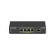 NETGEAR Коммутатор GS305Pv2 4xGE PoE+ (63Вт), 1xGE, неуправляемый (GS305P-300EUS)