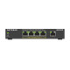 NETGEAR Коммутатор GS305Pv2 4xGE PoE+ (63Вт), 1xGE, неуправляемый (GS305P-300EUS)