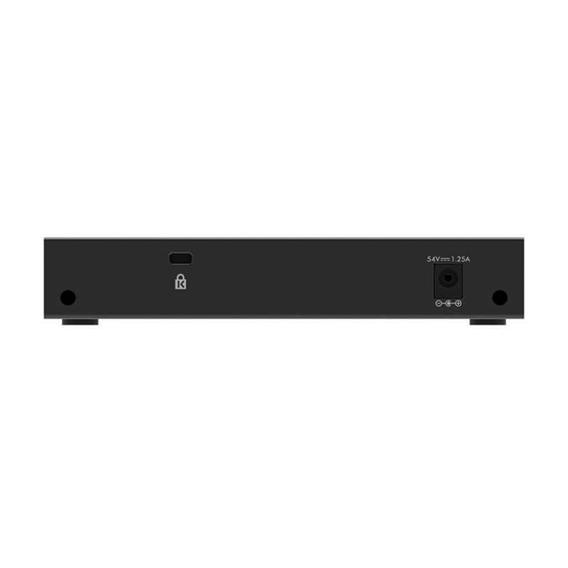 NETGEAR Коммутатор GS305Pv2 4xGE PoE+ (63Вт), 1xGE, неуправляемый (GS305P-300EUS)
