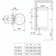 Tiki Electric water heater round TG, 50L, 2kW, mechanical control, C, white, 700142 (TG50N_PRIME50)