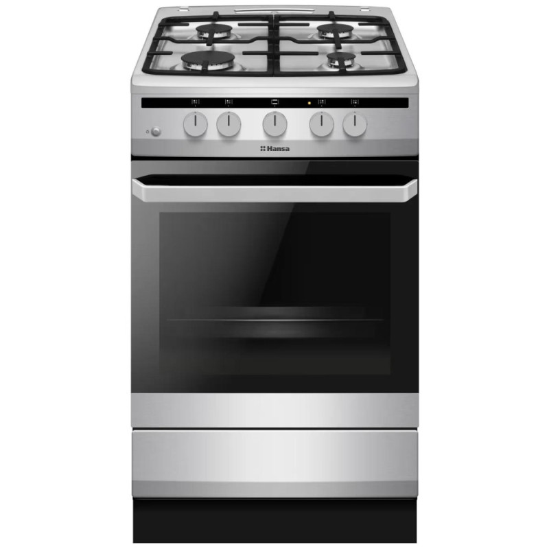 Hansa Cooker gas, 60L, 50x60cm, cast-iron, inox (FCGX53021)