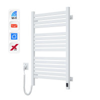 Navin Рушникосушка електрична Авангард Х, 800х480х71мм, Wi-Fi, сталь, білий, ліве підключення (12-172155-4880)