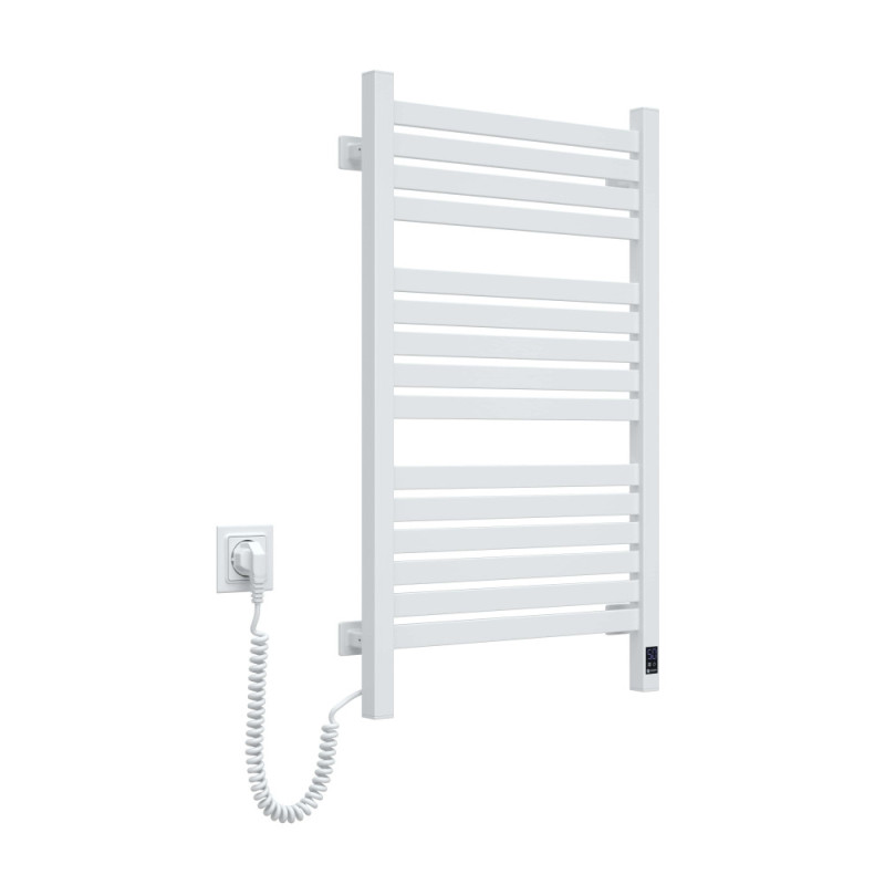 Navin Рушникосушка електрична Авангард Х, 800х480х71мм, Wi-Fi, сталь, білий, ліве підключення (12-172155-4880)