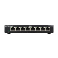 NETGEAR Комутатор GS308 8xGE, некерований (GS308-300PES)
