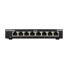 NETGEAR Комутатор GS308 8xGE, некерований (GS308-300PES)