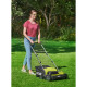 Ryobi Аэратор-скарификатор аккумуляторный ONE+ RY18SFX35A-240 18В акб 2х4А·ч 35см 55л 10кг (5133004549)