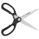 Tefal Set of knives Ice Force, wooden deck, 7pcs, wood, plastic, stainless steel, black (K232S704)