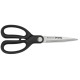 Tefal Set of knives Ice Force, wooden deck, 7pcs, wood, plastic, stainless steel, black (K232S704)