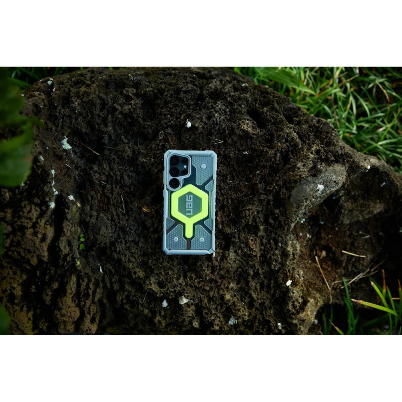 UAG Samsung S25 Ultra Pthfndr Clr w/Mag Bndl Active Neon Lanyard (2144831BV01)