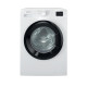 Indesit WM front load, 8kg, 1200, A+++, 54.6cm, display, steam, invertor, black door, white (IM812BMYTIMEUA)