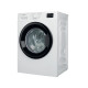 Indesit WM front load, 8kg, 1200, A+++, 54.6cm, display, steam, invertor, black door, white (IM812BMYTIMEUA)