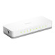D-Link Switch GO-SW-8E 8xFE, Plastic, Unmanaged