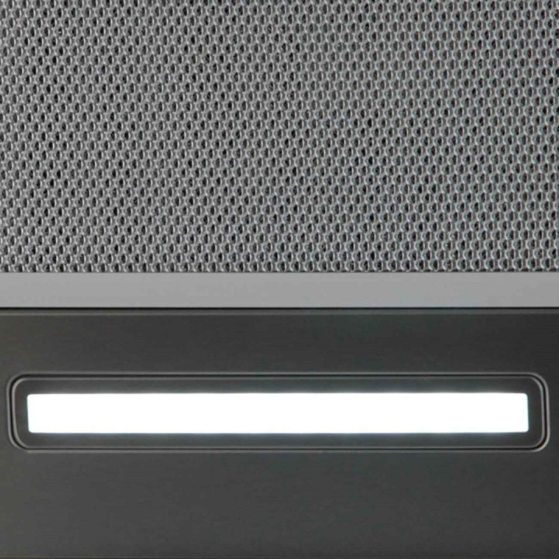 Hansa hood integrated, 55cm, 400m3h, silver (OMP6211IH)