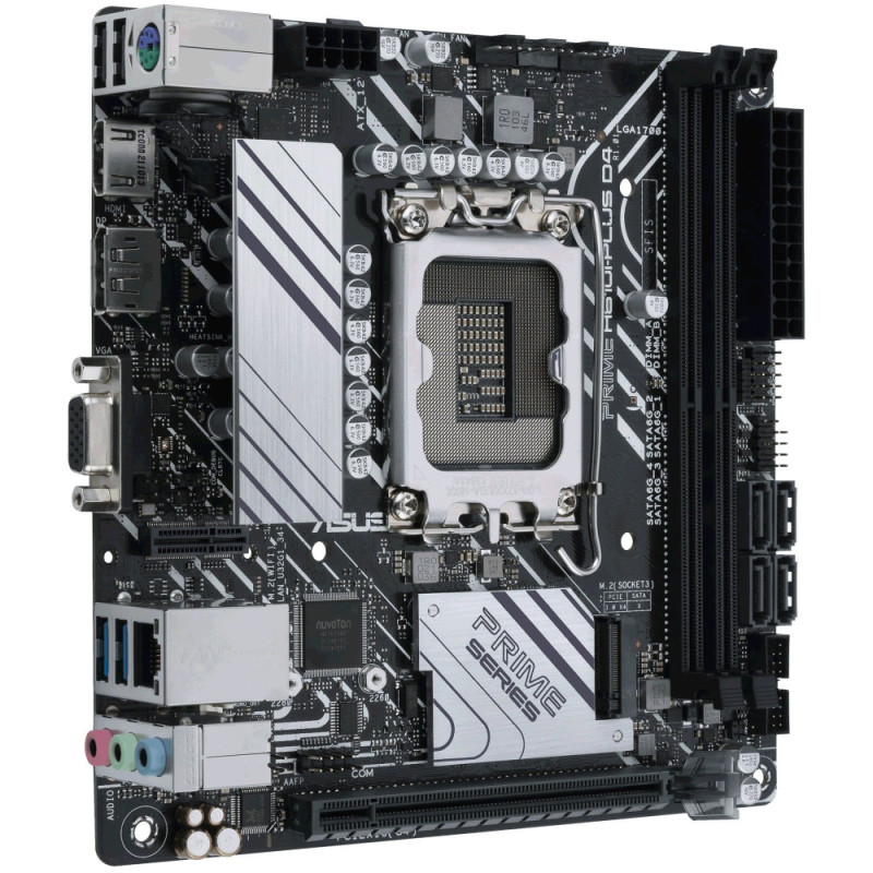 ASUS PRIME H610I-PLUS D4-CSM s1700 H610 2xDDR4 M.2 HDMI D-Sub DP mITX (90MB1B20-M0EAYC)