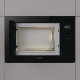 Gorenje Microwave oven Gorenje built-in, 25L, 900W, grill, display, black (BM251M2BG)