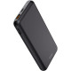 Trust Акумулятор портативний літій-іонний power bank Trust Redoh, 10000мА·год, USB-A/2хUSB-C, 18W, QC 3.0, PD, чорний (24879_TRUST)