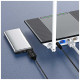 Кабель питания USB to DC 5.5x2.5mm 12V 1.0m black ColorWay (CW-CBUD067-BK)