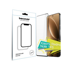 Стекло защитное BeCover Xiaomi Redmi Note 14S Black (713417)