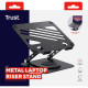 Trust Підставка для ноутбука Trust Zeff Metal, до 16", сірий (25482_TRUST)