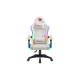 Кресло игровое Defender Energy RGB White (64557)