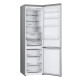 LG ref with bottom freezer, 203x60x68, ref-277l, freez.-110l, 2doors, A++, NF, inv, display ext, fresh zone, Metal Fresh, silver (GC-B509FNPW)