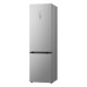 LG ref with bottom freezer, 203x60x68, ref-277l, freez.-110l, 2doors, A++, NF, inv, display ext, fresh zone, Metal Fresh, silver (GC-B509FNPW)