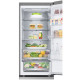 LG ref with bottom freezer, 203x60x68, ref-277l, freez.-110l, 2doors, A++, NF, inv, display ext, fresh zone, Metal Fresh, silver (GC-B509FNPW)