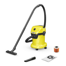 Karcher Пылесос профессиональный WD 3 V-17/4/20 1000Вт контейнер 17л 4.53кг (1.628-127.0)