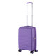 2E Suitcase Small, Aero, polypropylen, 35/44 L, TSA, 4 wheels, EXP, lavender (2E-SPP-AERO-S-LV)