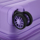 2E Suitcase Small, Aero, polypropylen, 35/44 L, TSA, 4 wheels, EXP, lavender (2E-SPP-AERO-S-LV)