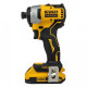 DeWALT Набір із двох акумуляторних інструментів безщіткових дриль-шурупокрут DCD709 шурупокрут ударний DCF809 акб 2х4А·год ЗП кейс 6.5кг (DCK2062M2T)