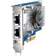 QNAP Сетевая карта Dual-port RJ45 10GbE PCIe Gen3 x4 (QXG-10G2T-X710)