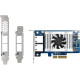 QNAP Сетевая карта Dual-port RJ45 10GbE PCIe Gen3 x4 (QXG-10G2T-X710)
