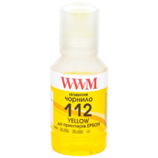 Чернила WWM Epson L11160/6490 №112 140г Yellow pigmented (E112YP)