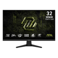 MSI Монітор MSI 31.5" MAG 325QF-E18V 2xHDMI, DP, Audio, VA, 2560x1440, 180Hz, 0.5ms, sRGB 109%, AdaptiveSync (9S6-3DE11M-001)