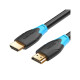 Кабель мультимедійний HDMI M to HDMI M 15.0m 4K30Hz black Vention (AACBN)