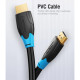 Кабель мультимедійний HDMI M to HDMI M 15.0m 4K30Hz black Vention (AACBN)