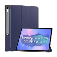Чехол для планшета BeCover Smart Case Samsung Galaxy Tab S10 FE Plus (SM-X620/SM-X626) 13.1" Deep Blue (713382)