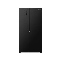 Gorenje Холодильник SBS , 179х62х92см, 2 двері, 345(186)л, А+, NF+, Інв., Зона св-ті, Зовн. Диспл, чорний (NRS917E41BX)