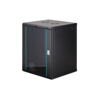 Digitus Шафа DIGITUS 19", 16U, Wall Mounting Dynamic-N, 600x600 мм, 60кг максимально, розібрана, чорна (DN-37115)